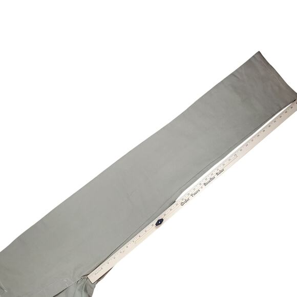 WAH Maker Striped Frontier Pants Mens 30x36 Western Buckle Back Tan Cotton - Picture 15 of 15